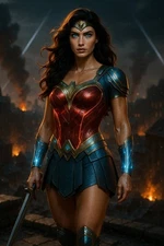 4x6  Color Photo Print Women Famous Fan Art ai Fantasy superhero cosplay HOT 72