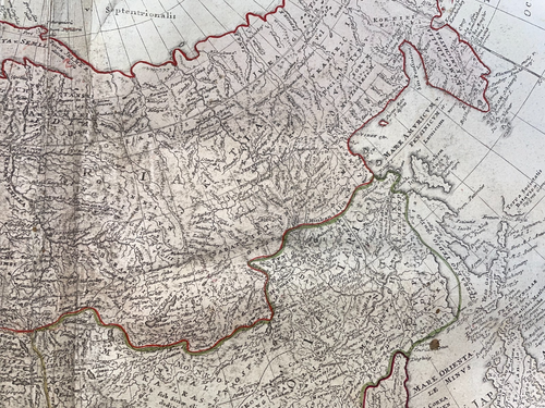 EMPIRE OF RUSSIA 1739 HAAS /HOMANN HRS LARGE ANTIQUE ENGRAVED MAP 18TH CENTURY - Picture 6 of 18