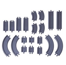 Chuggington Die-Cast 20 Pieces Straight and Curved Train Track Pack Box Set NEW