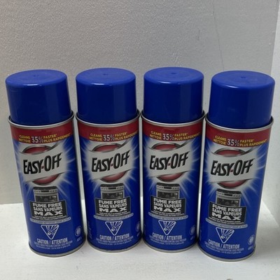 EASY-OFF Fume Free Aerosol Oven Cleaner for Oven/Grill 4-Pack