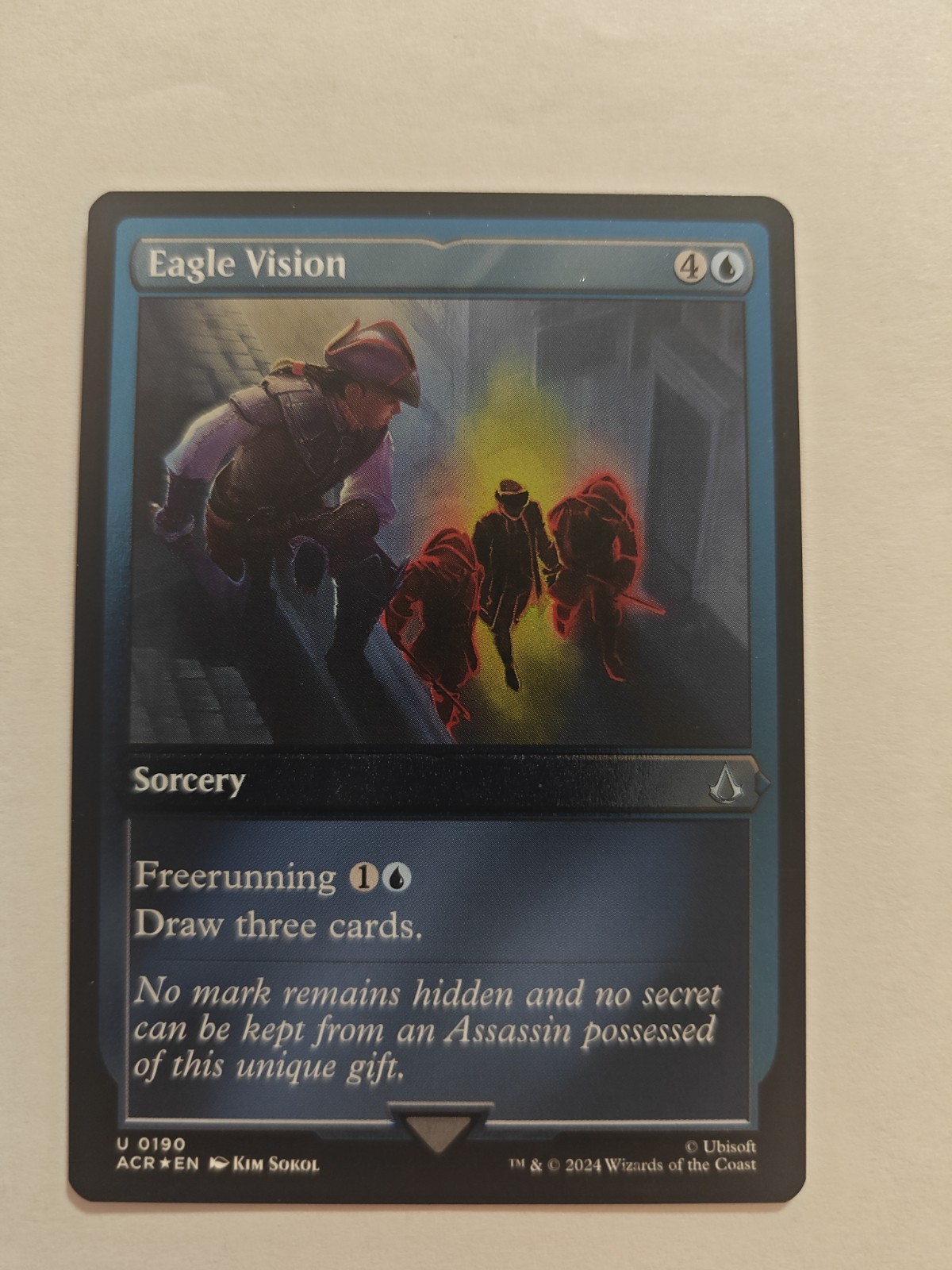 Foil Eagle Vision (Foil Etched) - 190 - Universes Beyond: Assassin's Creed