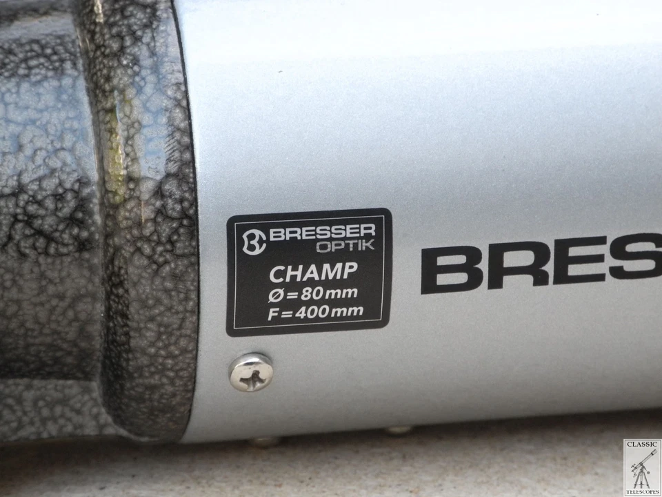 BRESSER Champ - Teleskop - Spektiv - Teleobjektiv - D=80mm F=400mm f/5 (nur OTA) - Bild 4 von 4