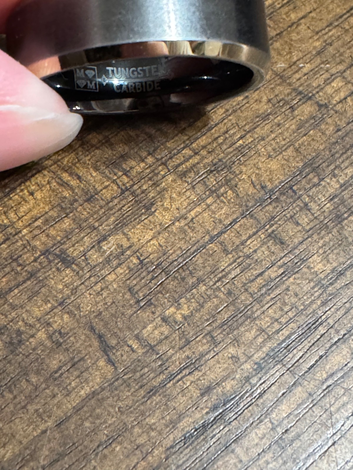 tungsten ring men size 11 - image 4