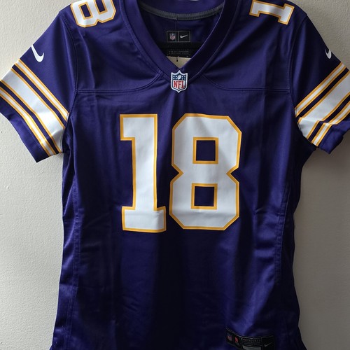 Justin Jefferson #18 Minnesota Vikings Nike Game Jersey Women’s M NWT