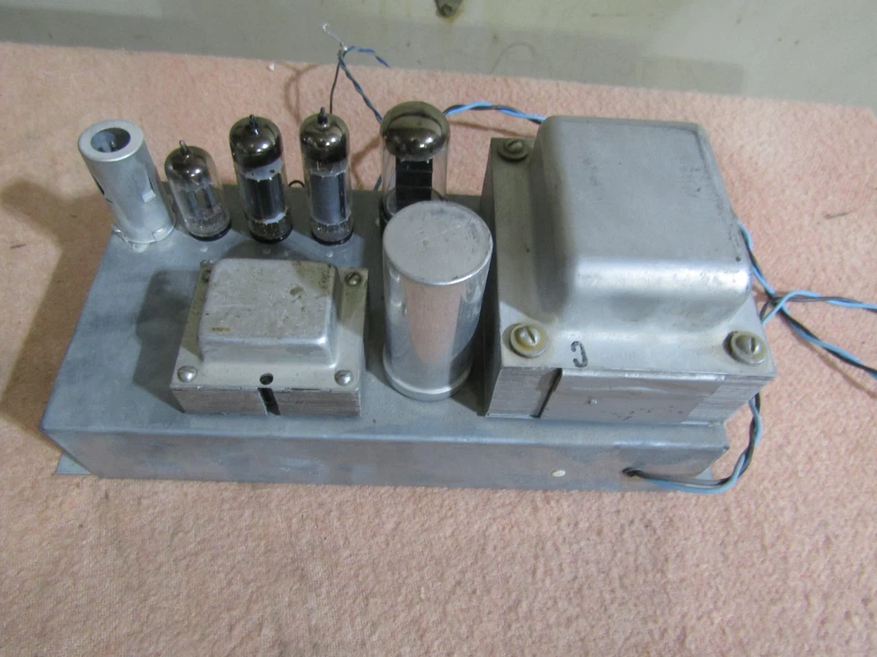 Hammond A-100 H AO-35-7 Vintage Reverb Amp Tube Pre Amplifier guitar ect - Image 2 of 4