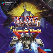 CD Galaxy Force II & Thunder Blade Original Soundtrack Sega Arcade Mega Drive MD