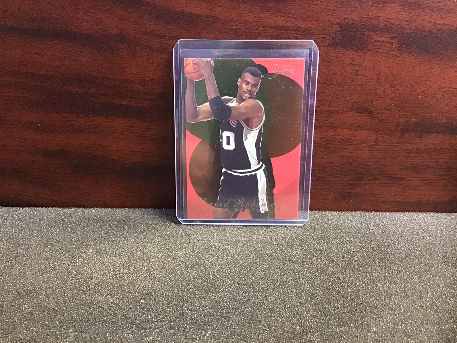 1995 Flair David Robinson #6 Center Spotlight The Admiral HOF San Antonio Spurs