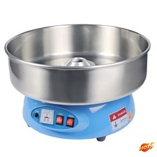 1080W/110V Commercial Cotton Candy Machine Party Candy Floss Maker Blue