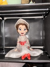 Disney Store Exclusive Mary Poppins Jolly Holiday Plush Doll White Dress 18" HTF