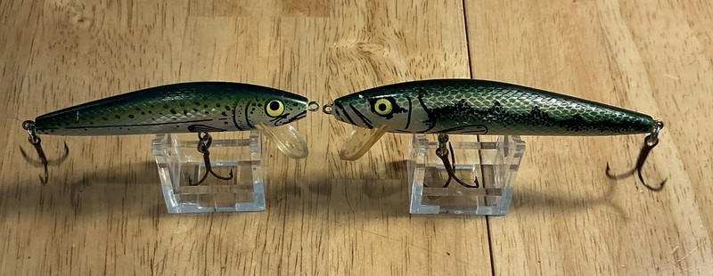 Lot Of 2 Vintage  Luhr Jenson Sea Bee Crankbait Lures (USED)