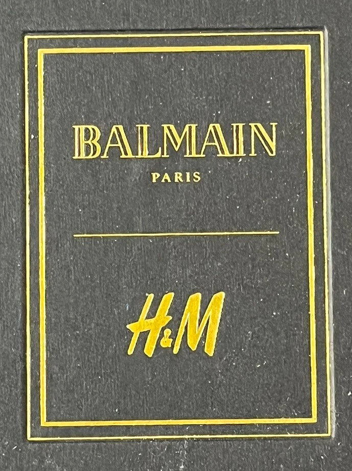 Pendientes con clip de araña de cristal blanco BALMAIN x H&M nuevos en caja Foto 4 de 4