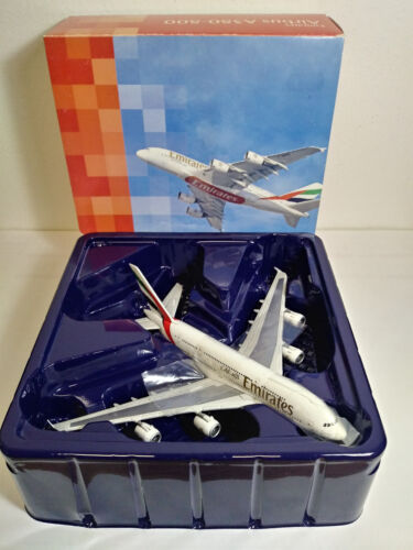 Gemini Jets 1:400 Emirates FIRST A380-800 A6-EDA Rare Collectible Model MINT - Foto 3 di 19