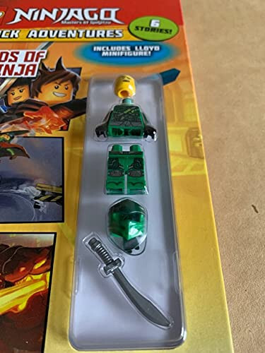 LEGO Legends of the Ninja Book & Lloyd Minifigure - NEW Hardback 6 Stories - Bild 2 von 5