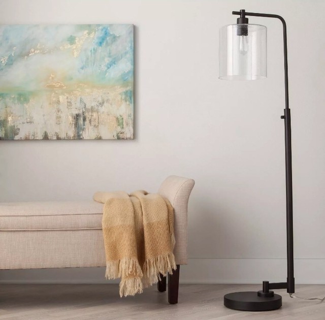Hudson Floor Lamp Threshold Black Farmhouse Style Hudson Floor Lamp Threshold Black Farmhouse Style