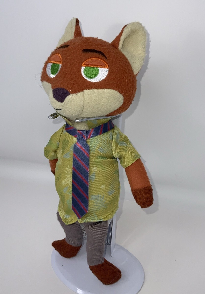 Disney Zootopia Nick Wilde Fox Plush, Stuffed Animal | eBay