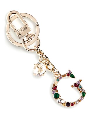 GUESS Schlüsselanhänger Schmuckapplikation Multi, Damen Anhänger Women Keychain