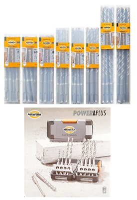 Hawera Bosch SDS plus Hammerbohrer Betonbohrer Set 6 8 10 12 SDS Beton AUSWAHL 