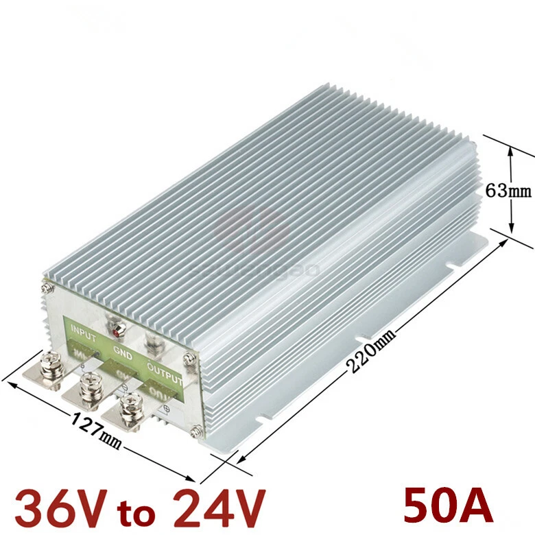 36v to 24v 50A 1200W high power car buck module DC power converter - Image 2 of 4