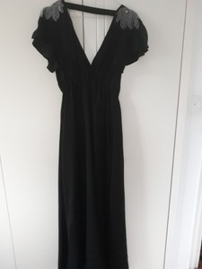 jarlo black maxi dress