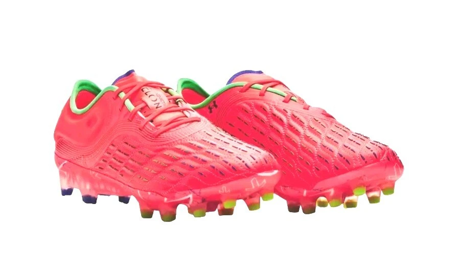 Women's Soccer Shoe Size 13 Under Armour Magnetico Elite 3 FG 3027160-600 - Image 3 of 4