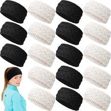 20 pc Women's Soft Winter Ear Warmer Cable Knit Headband Warm Headwrap