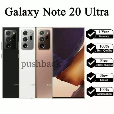 New Samsung Galaxy Note20 Ultra 5G 128GB N986U Factory Unlocked GSM CDMA