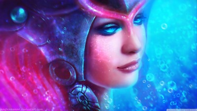 League of Legends magicnaanavi fantasy art realistic playmat gaming mat
