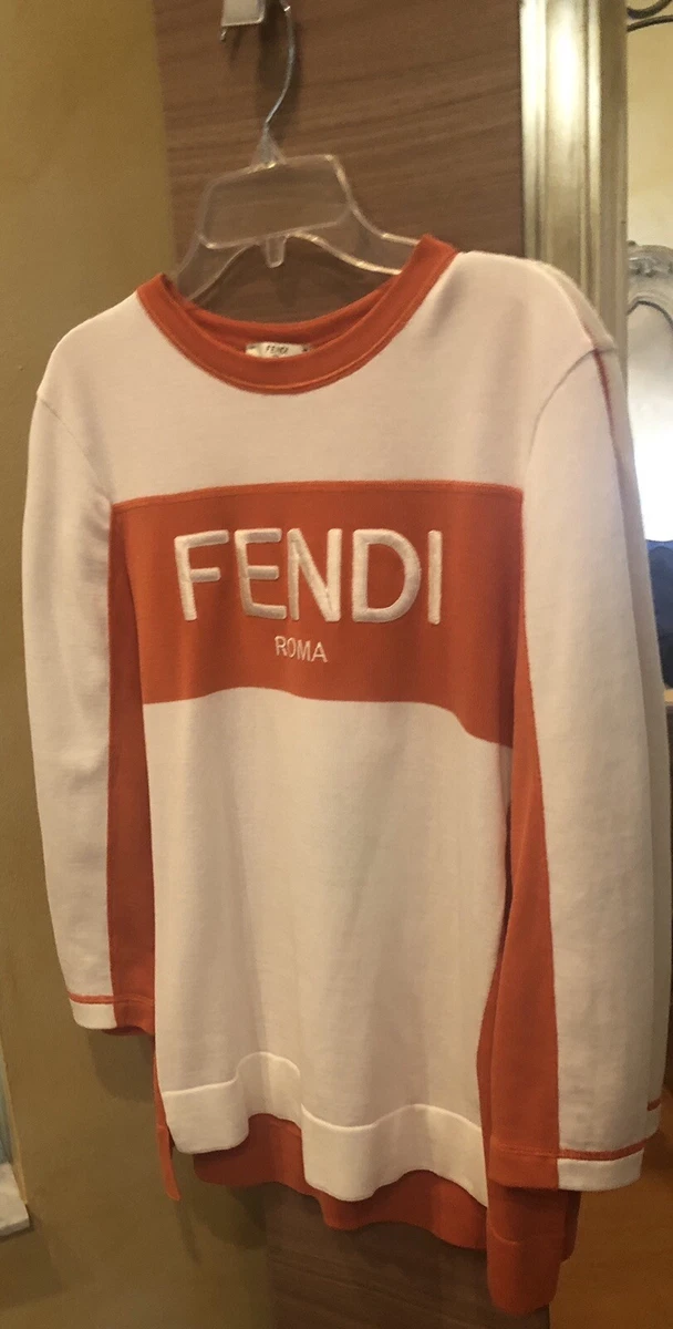 Fendi long hotsell sleeve sweater