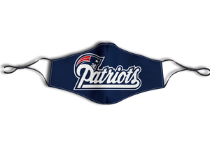 Custom Printed New England Patriots Football Face Mask Adult Kids Washable Ebay