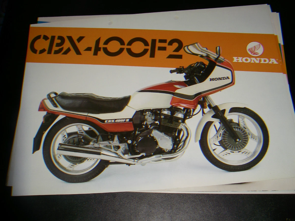 HONDA CBX 400 F2 brochure prospekt eBay