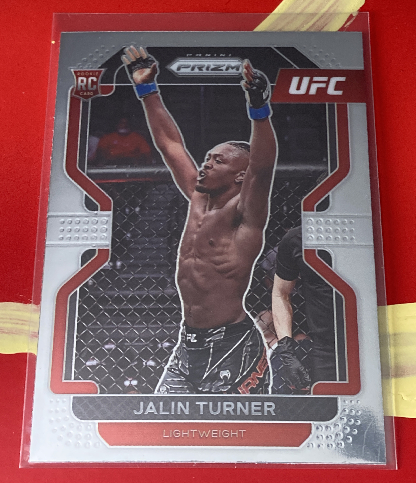 2022 Panini Prizm UFC - JALIN TURNER - RC ROOKIE (#164)