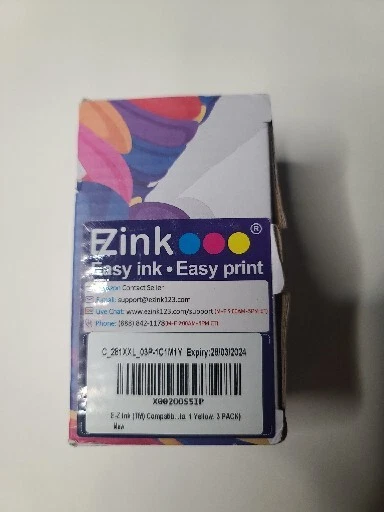 E-Z Ink (TM Compatible Ink Cartridge Replacement for Canon PGI-281XXL 5 PACK BLK - Image 3 of 4