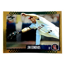 Jim Edmonds 1995 Score Gold Rush Parallel Card #253 California Angels