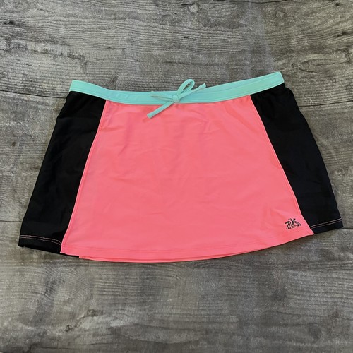 Girl's Zeroxposur Swim Skirt Coverup Size 16 Black Neons eBay
