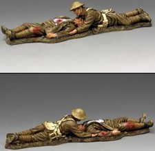 KING  COUNTRY FIRST WAR FW200 WW1 BRITISH RESCUE UNDER FIRE MIB