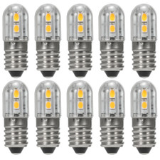 E10 6V AC DC 2W LED Schraubsockel Birne Leuchtmittel Lampe Leuchte Glühbirne