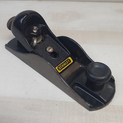 Stanley G12-220 Block Plane Made in England 7'' x 2'' sole