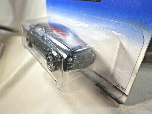 1998 Hot Wheels Mainline/Collector #1025 MERCEDES SLK Dk Blue White-Interior wSB - Picture 4 of 6