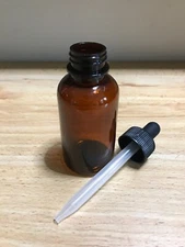 Plastic Dropper Bottle 60ml 2oz Amber Polyethylene Terephthalate PET Non-Shatter