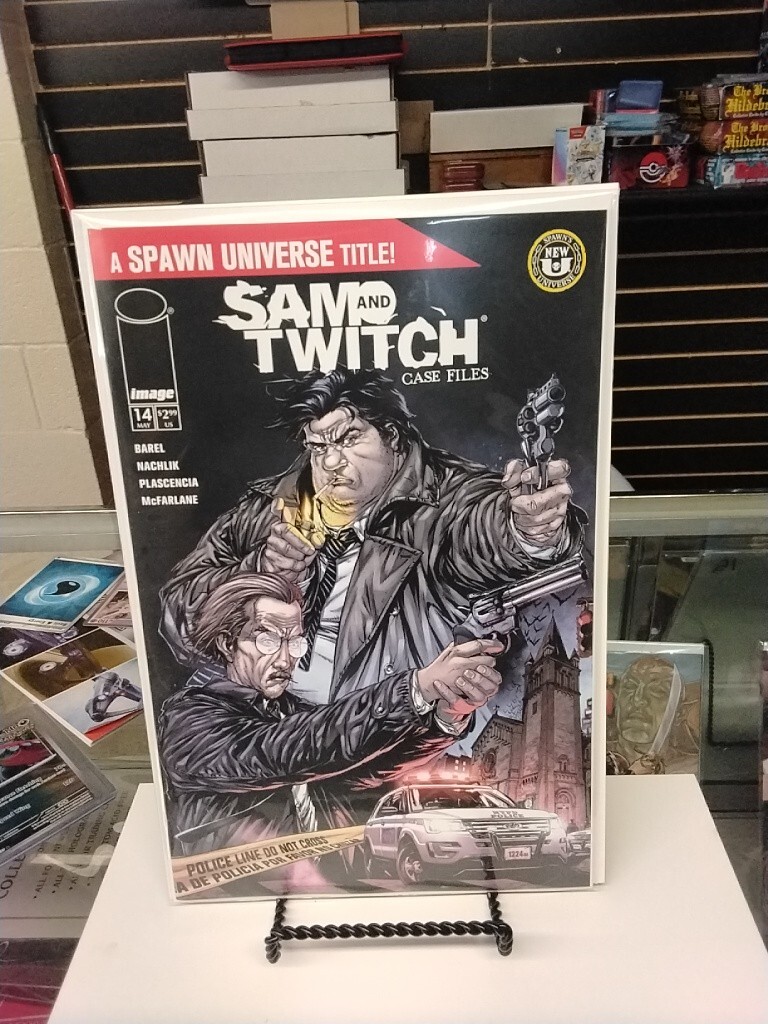 SPAWN スポーン Classic covers SAM & TWITCH Amazon.com: McFarlane Toys Spawn Classic Cover Series #25