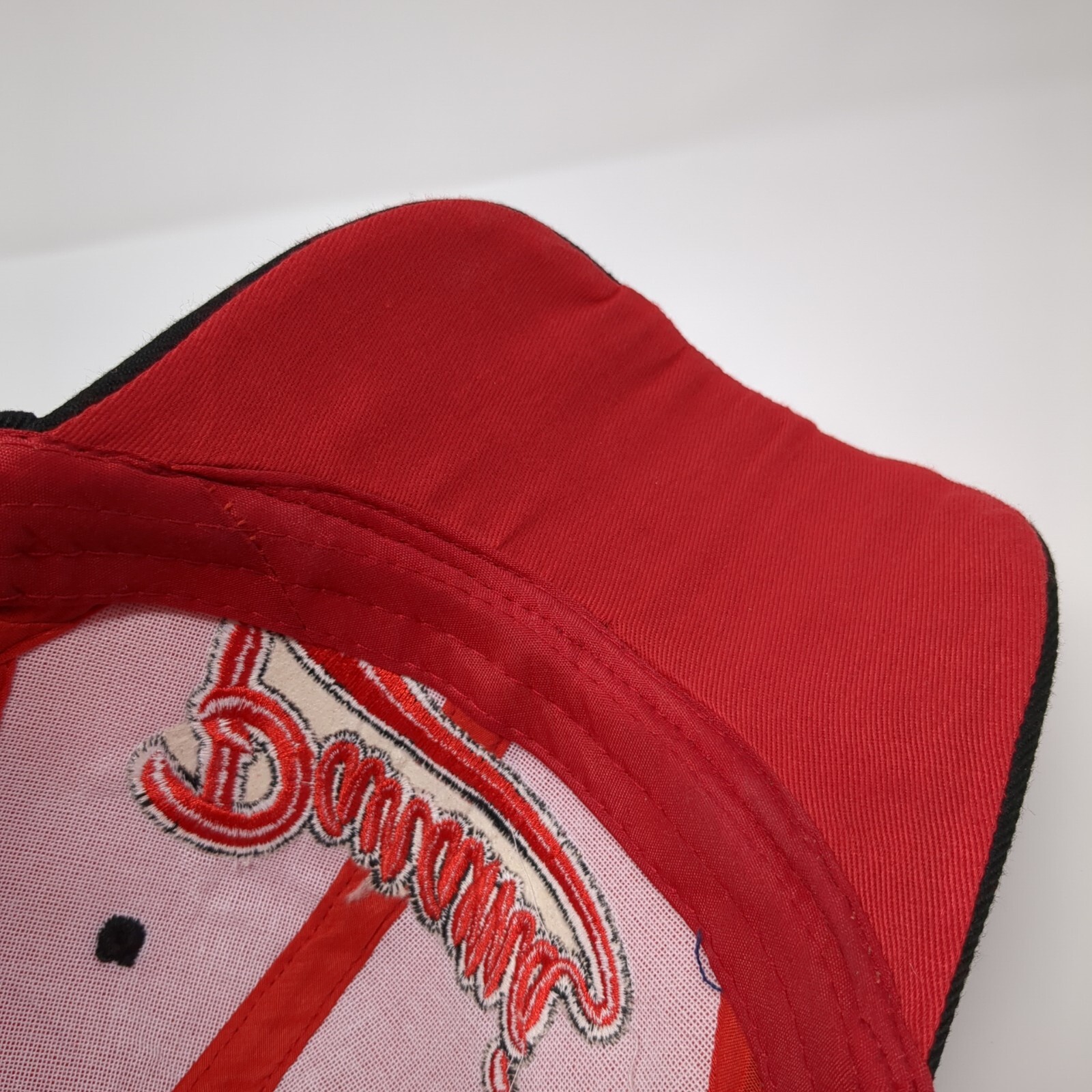 Panama Strapback Hat Multicolor OS Adjustable Emb… - image 7