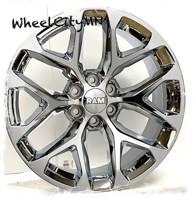 Snowflake Oe Replica Wheels Chrome 22 Inch Fits Ram 1500 19 21 6x5 5 24 New Ebay