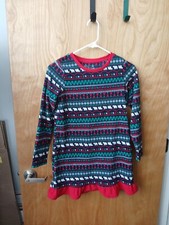 GIRLS SIZE 10 FLEECE WINTER NIGHTGOWN BY JAMMIES FOR YOUR FAMILIES