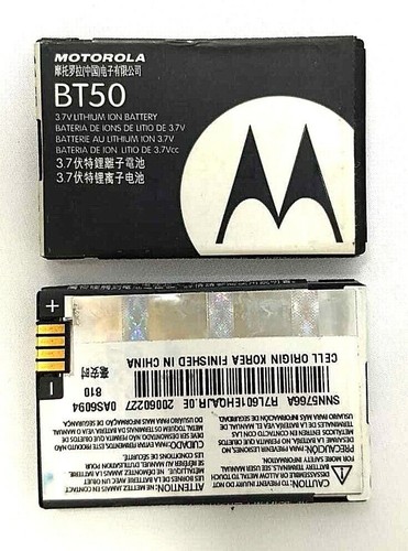 Batterie BT50 BT51 Pour MOTOROLA W260 W315 W385 W395 W490 W370 W510 E2 W755 K3 - Photo 4 sur 12
