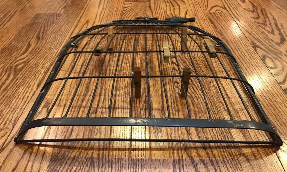 Birdcage Rustic Metal Wall Photo Memo Organizer Board - Image 4 of 4