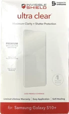 Zagg Invisible Shield Ultra Clear Screen Protector for Samsung Galaxy S10 Plus