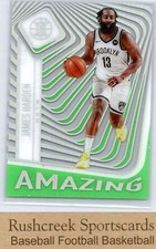 2020-21 Illusions #9 James Harden Nets Amazing Emerald
