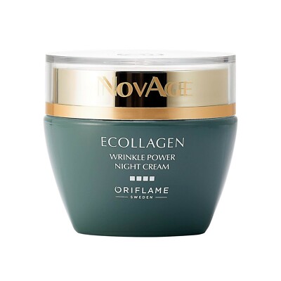 NOVAGE Ecollagen Wrinkle Power Night Cream  50ML by ORIFLAME