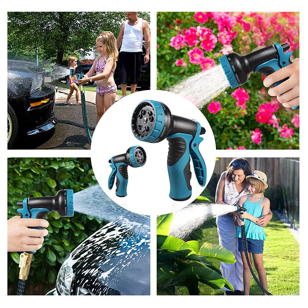 50FT 75FT 100FT Stronger Deluxe Heavy Duty Expandable Flexible Garden Water Hose eBay