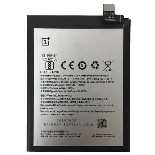 Batteries for OnePlus OnePlus 3T